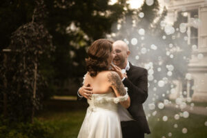 Bańki mydlane z dymem Wrocław Event Magic